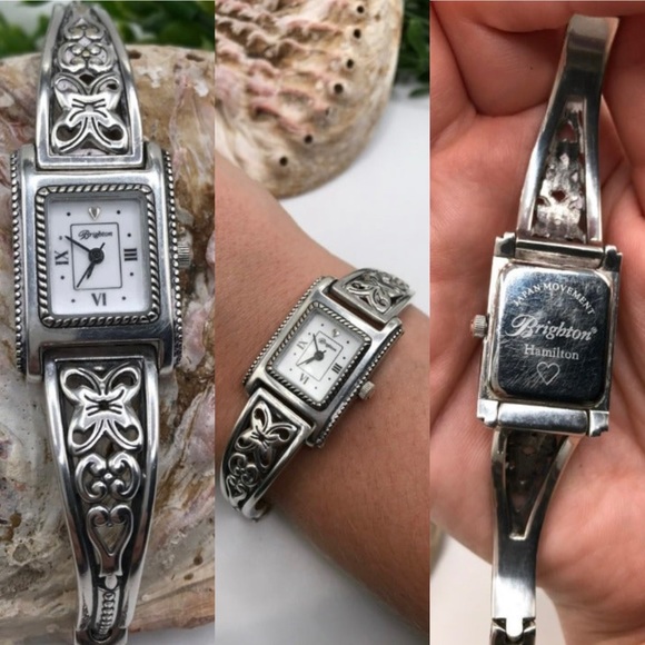 Brighton silver plated hamilton butterfly watch - Picture 9 of 9